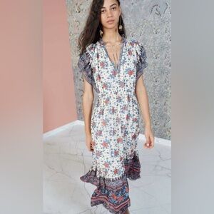 Ulla Johnson Reese Midi Dress 0 worn once